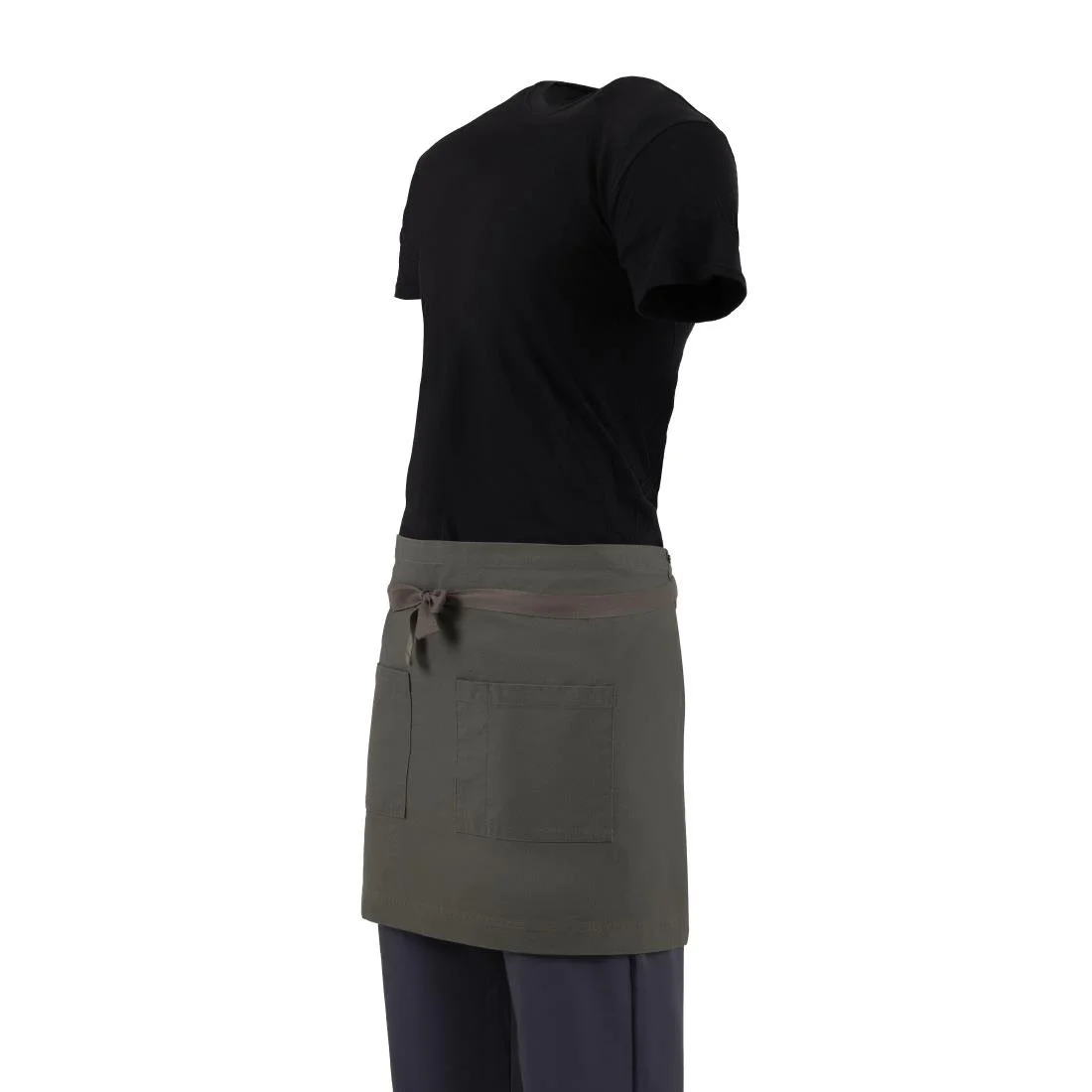 Southside Cotton Canvas Waist Apron Khaki - Image 6