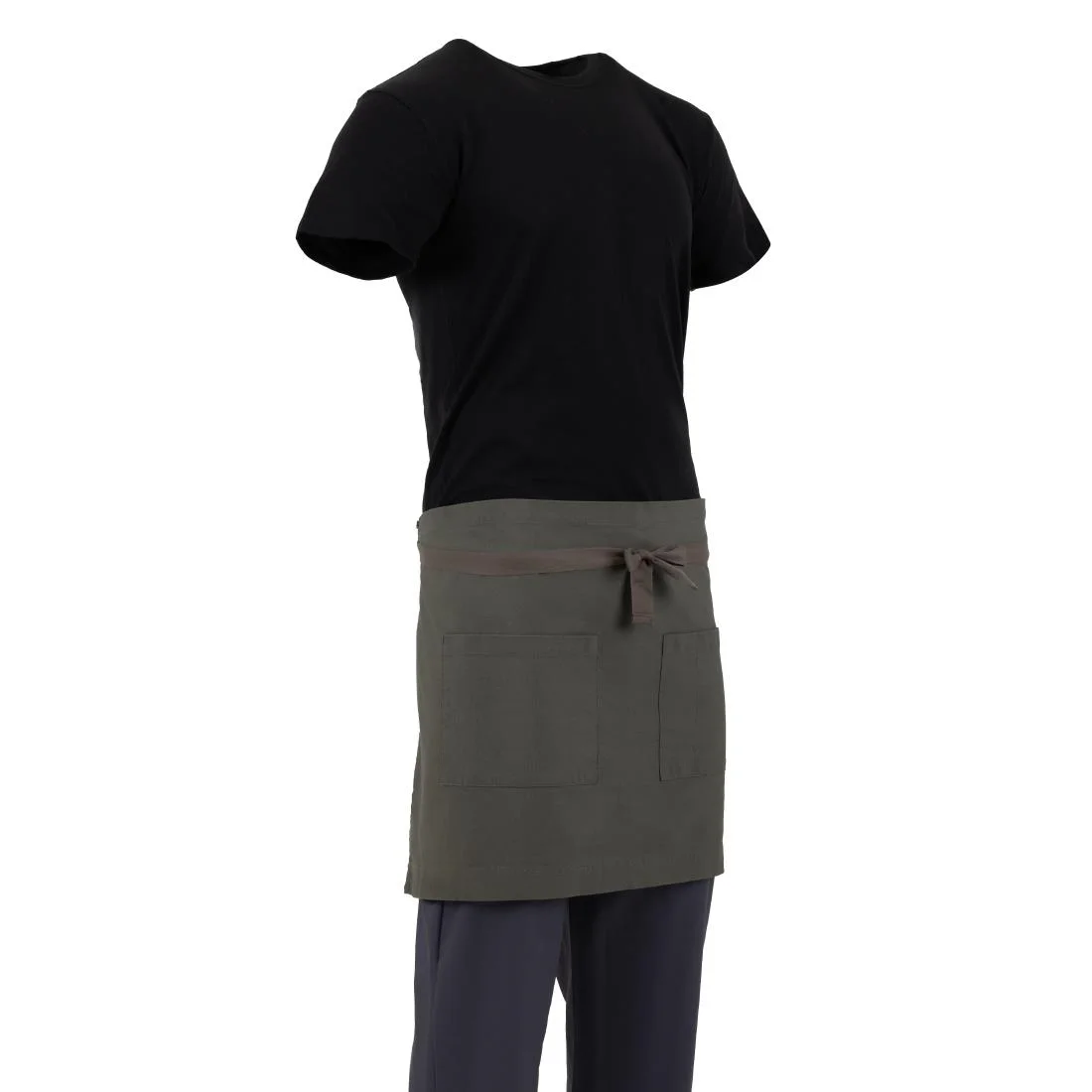 Southside Cotton Canvas Waist Apron Khaki - Image 6