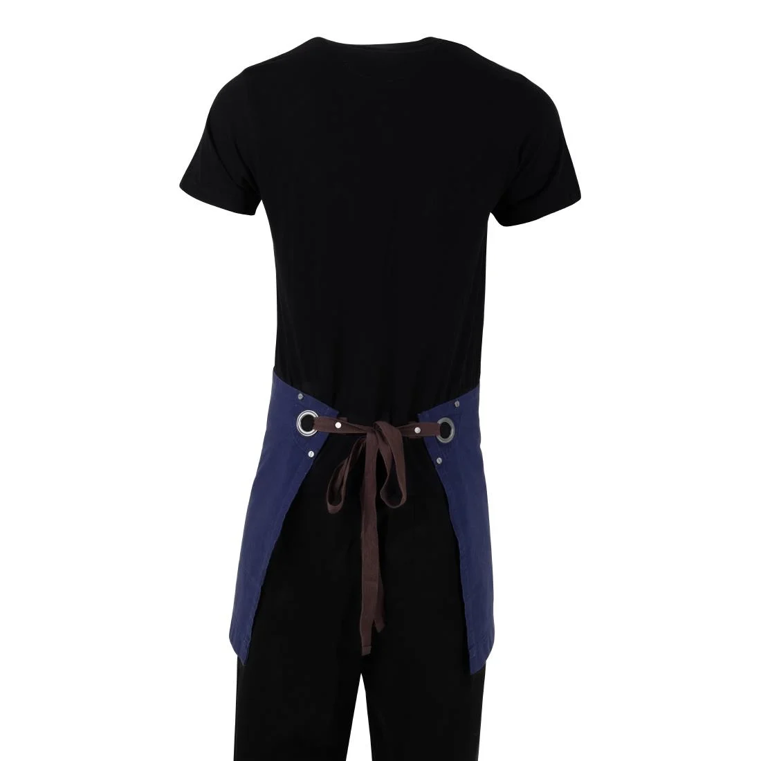 Southside Cotton Canvas Waist Apron Navy Blue - Image 2
