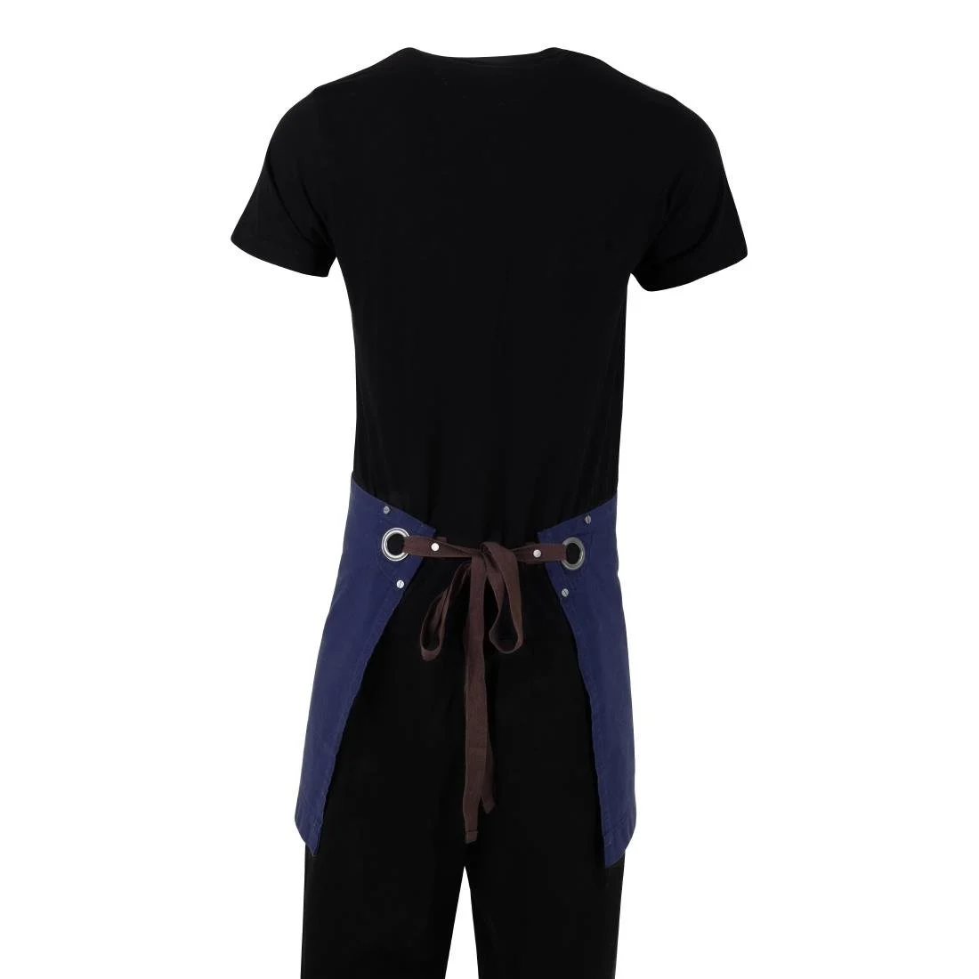 Southside Cotton Canvas Waist Apron Navy Blue - Image 2