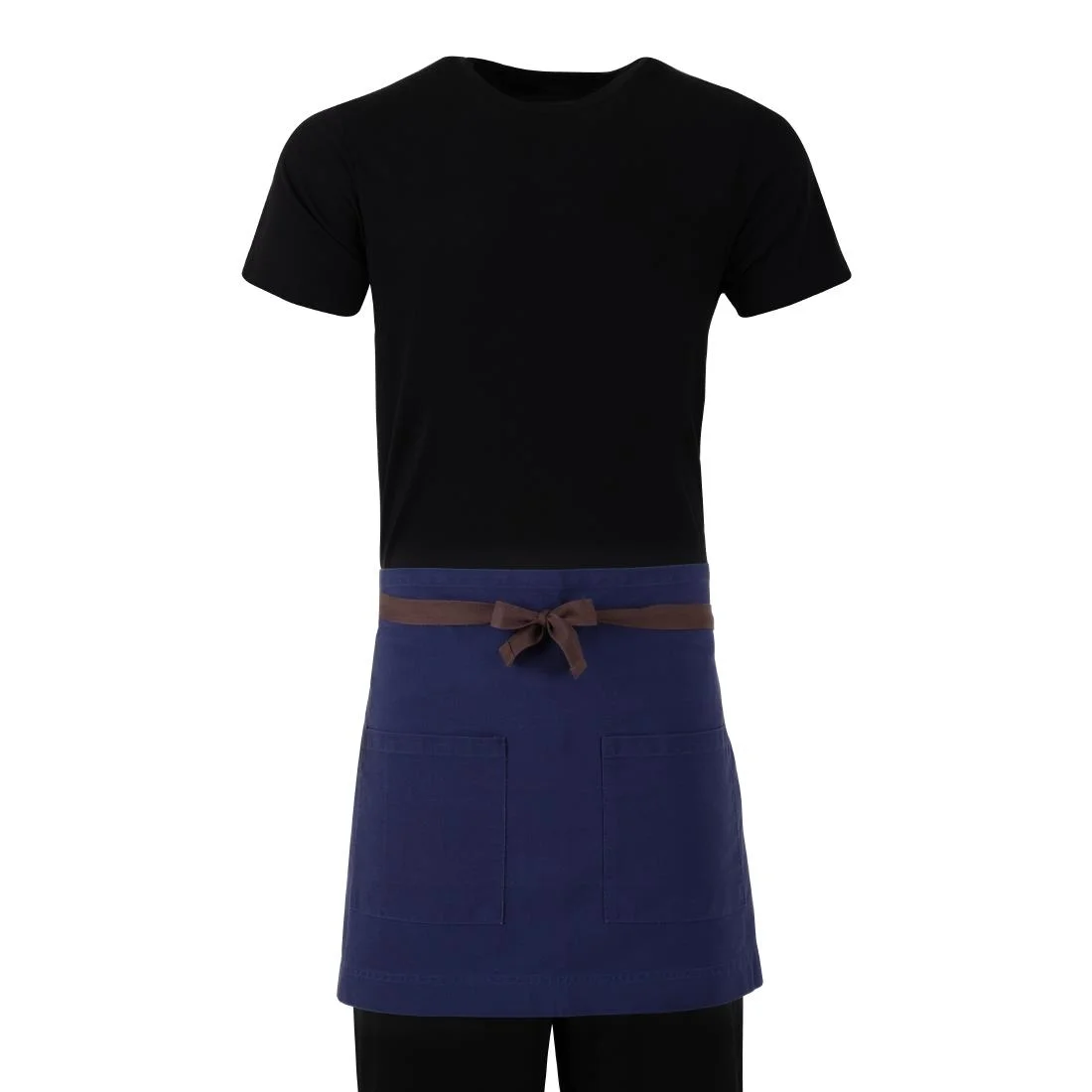 Southside Cotton Canvas Waist Apron Navy Blue - Image 4