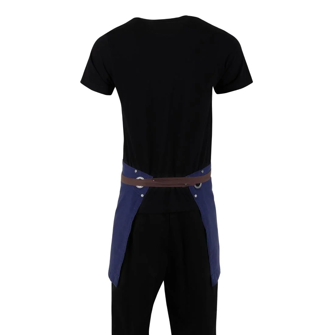 Southside Cotton Canvas Waist Apron Navy Blue - Image 7