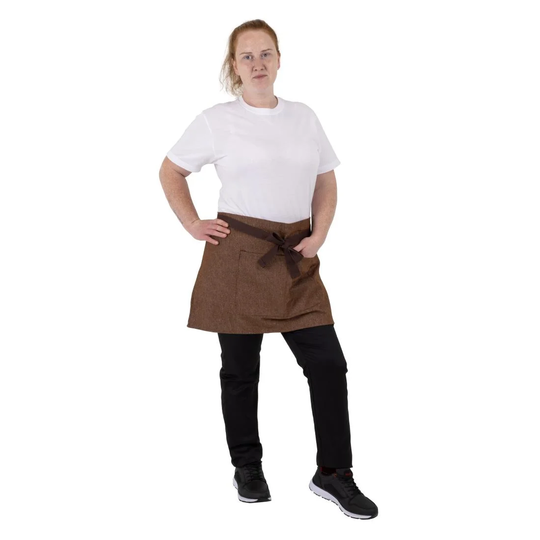 Southside Denim Waist Apron Tan - Image 3