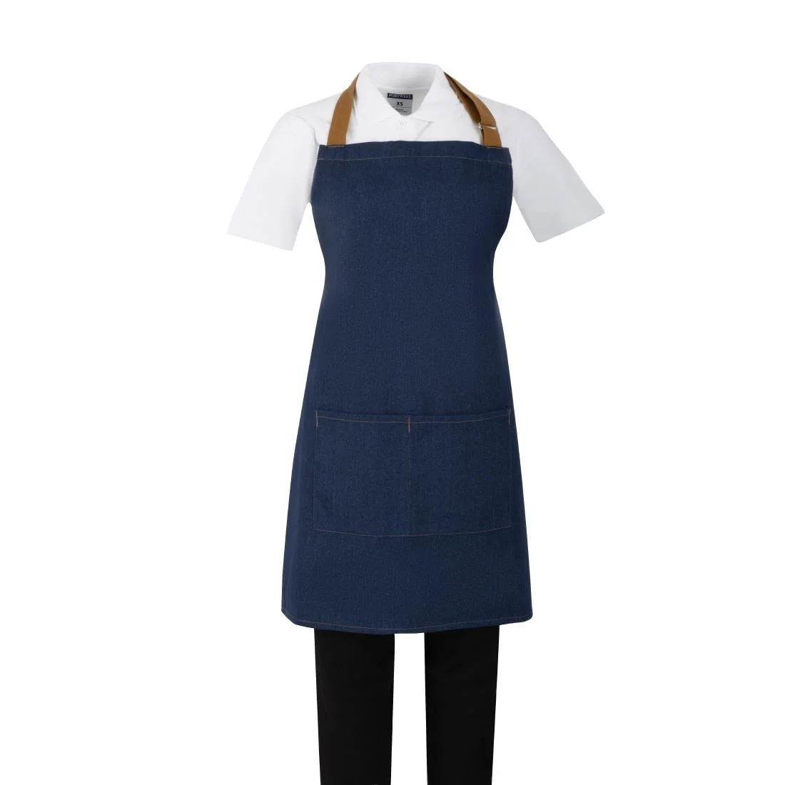 Southside Denim Short Bib Apron Blue