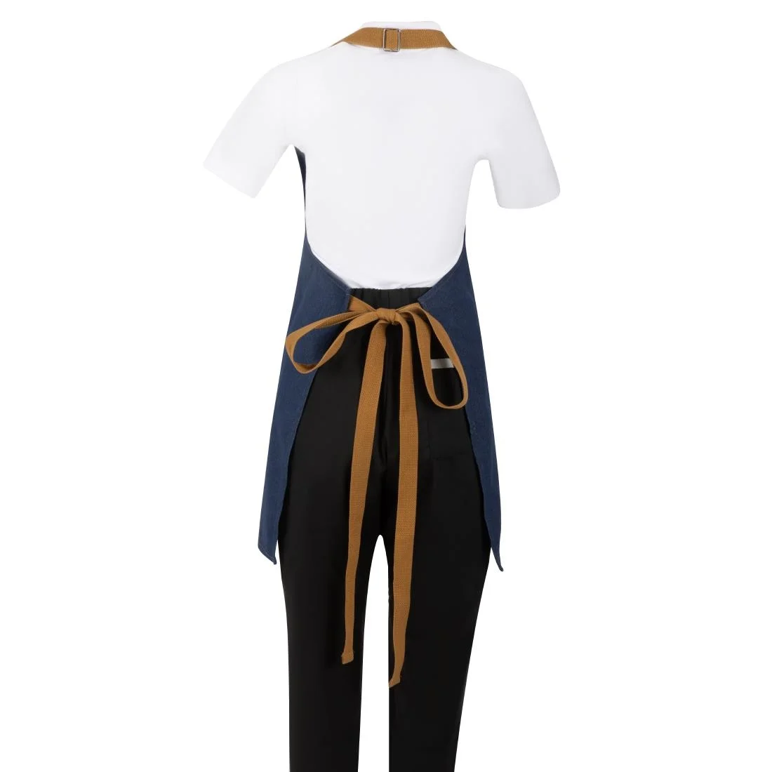 Southside Denim Short Bib Apron Blue - Image 4