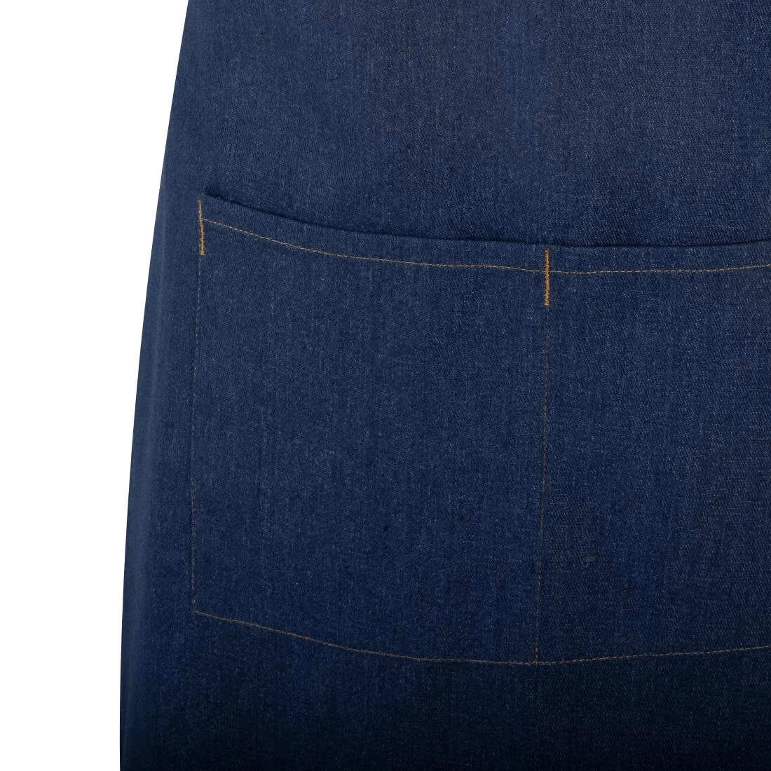 Southside Denim Short Bib Apron Blue - Image 5