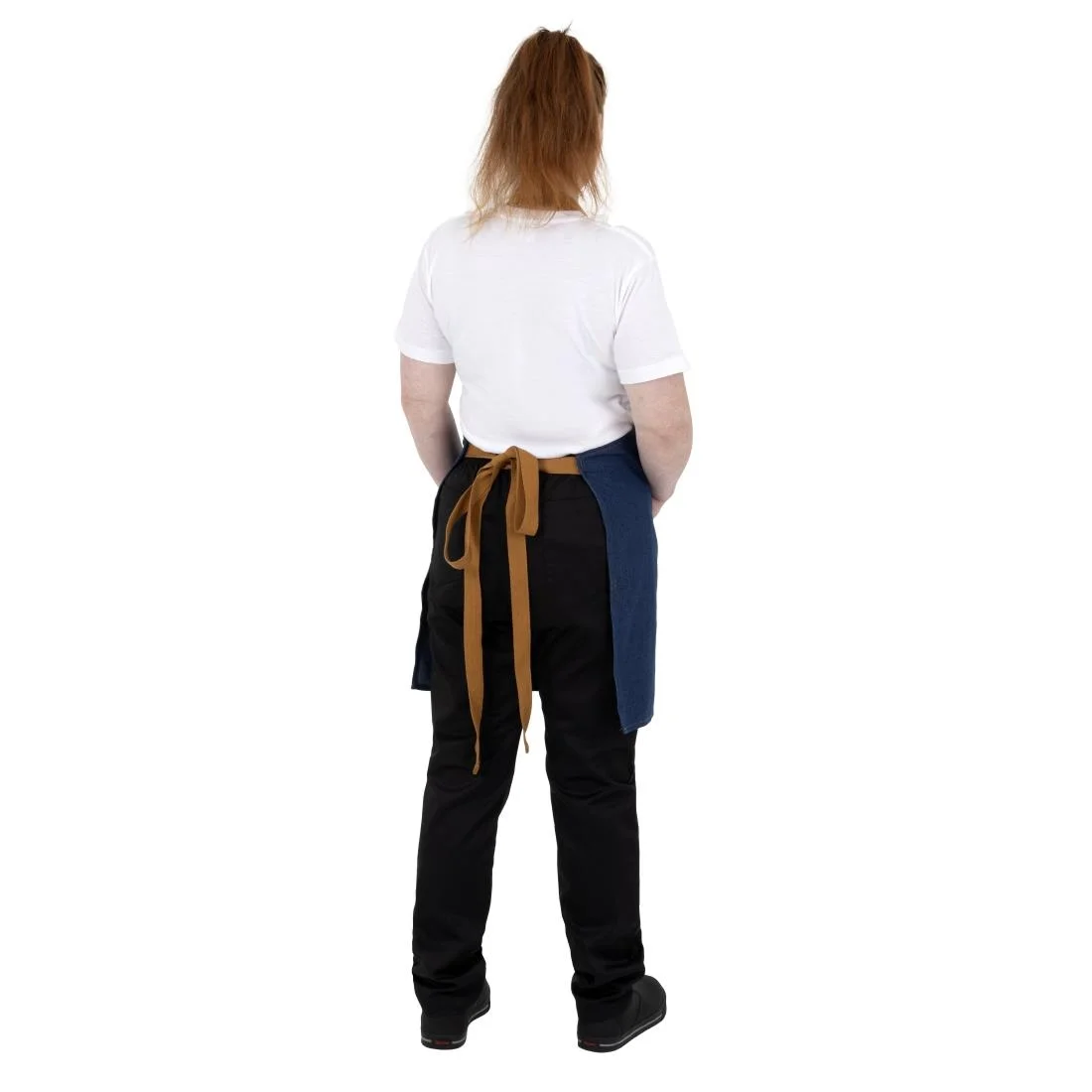 Southside Denim Short Bib Apron Blue - Image 9