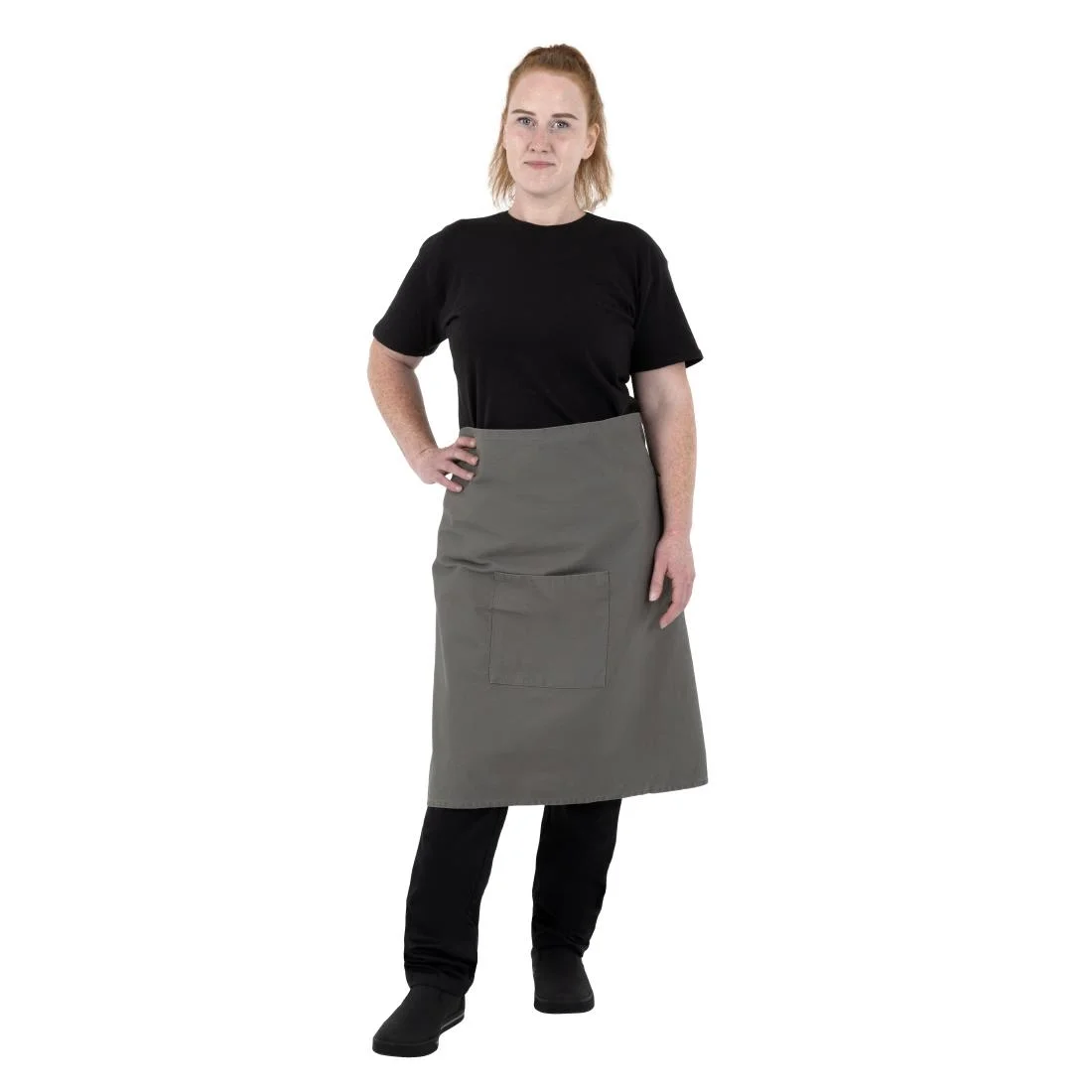 Southside Cotton Canvas Bistro Apron Khaki - Image 2