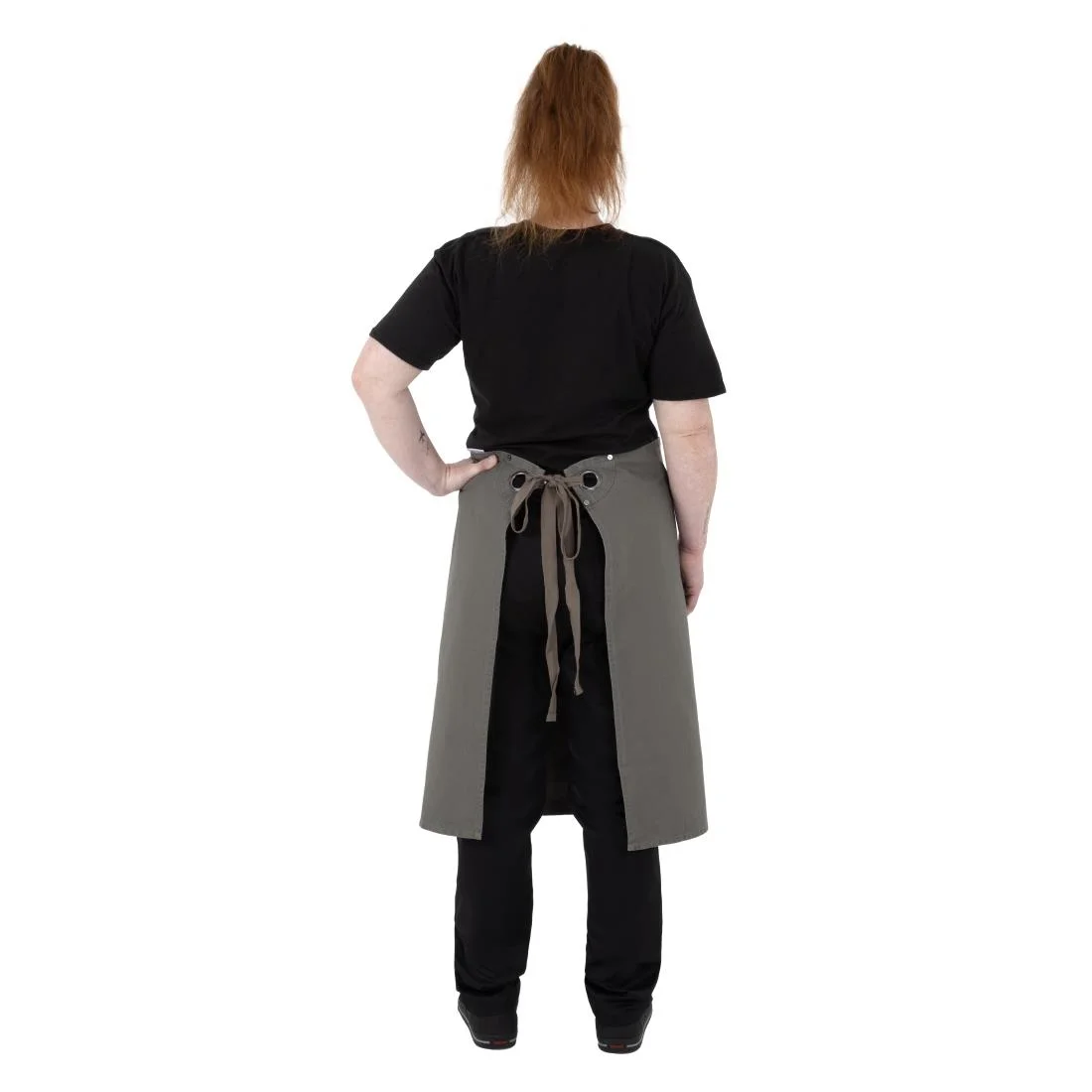 Southside Cotton Canvas Bistro Apron Khaki - Image 3