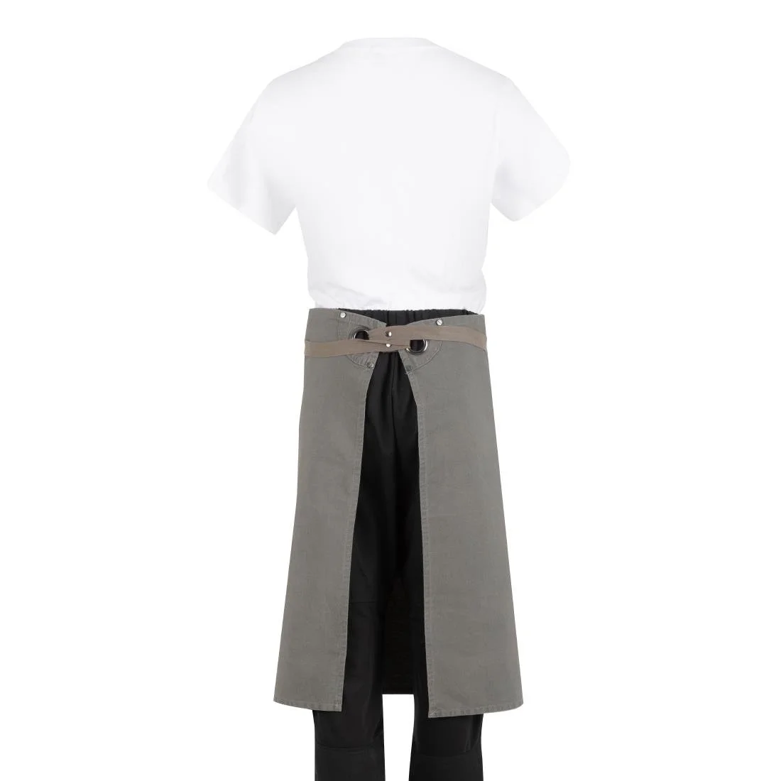 Southside Cotton Canvas Bistro Apron Khaki - Image 8