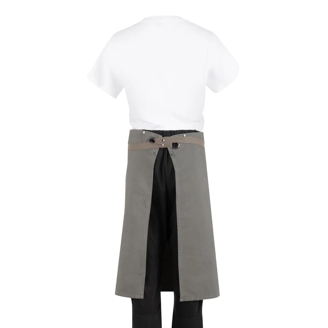 Southside Cotton Canvas Bistro Apron Khaki - Image 6