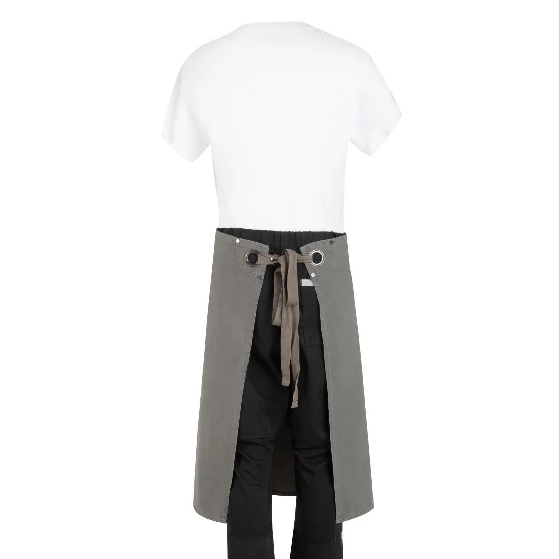 Southside Cotton Canvas Bistro Apron Khaki - Image 10