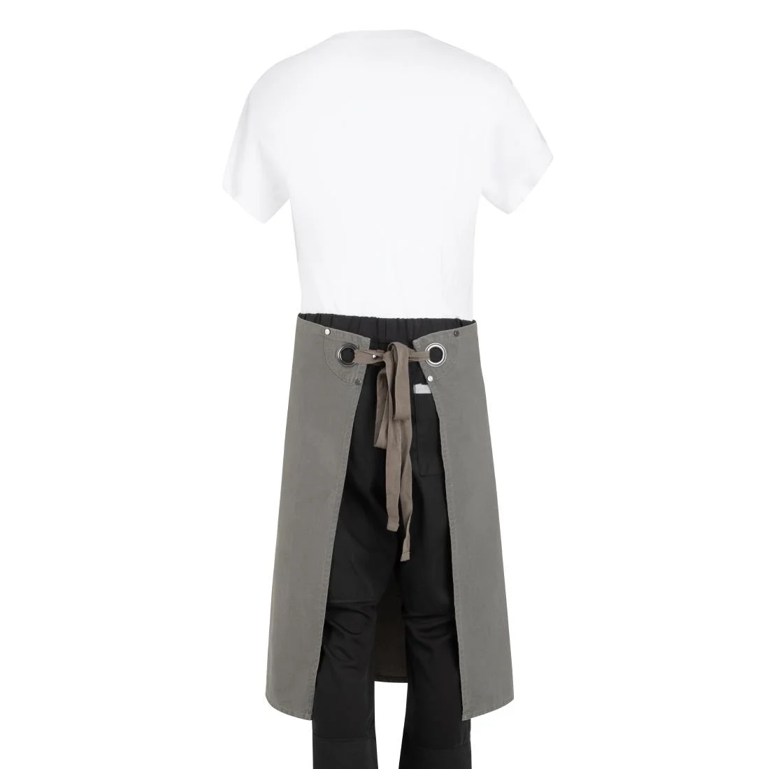 Southside Cotton Canvas Bistro Apron Khaki - Image 7
