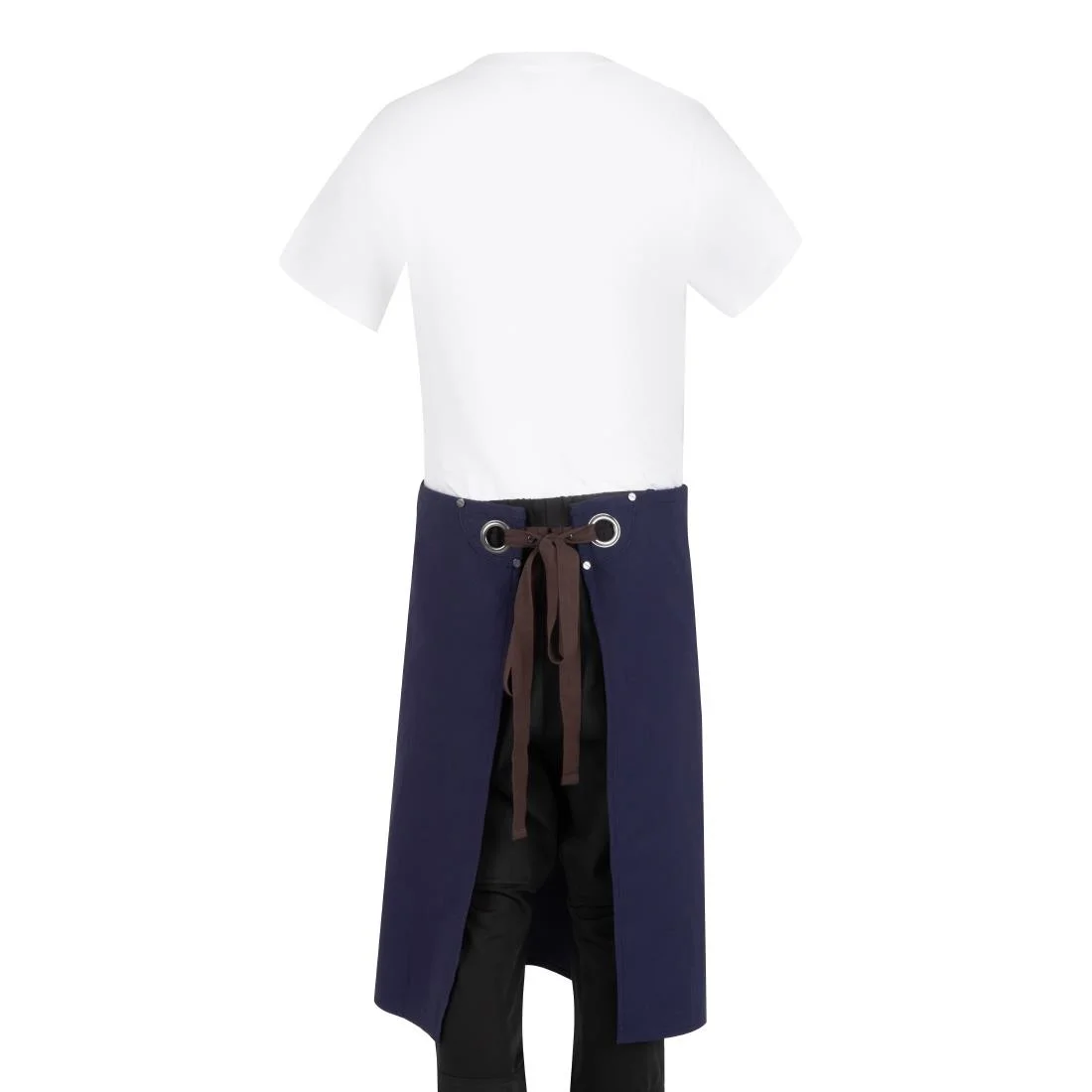 Southside Cotton Canvas Bistro Apron Navy Blue - Image 10