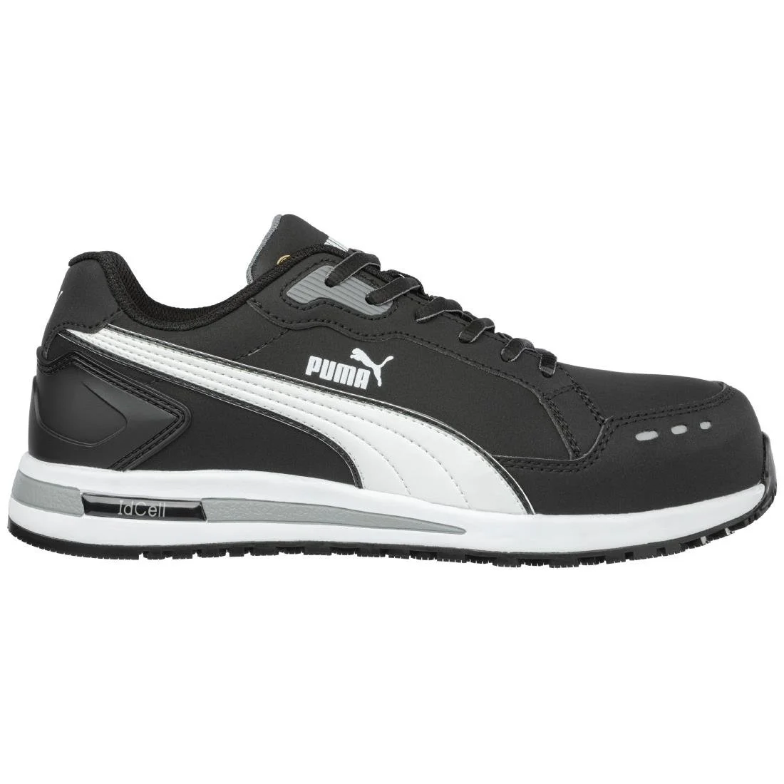 Puma Airtwist Safety Trainer Black & White - Image 1