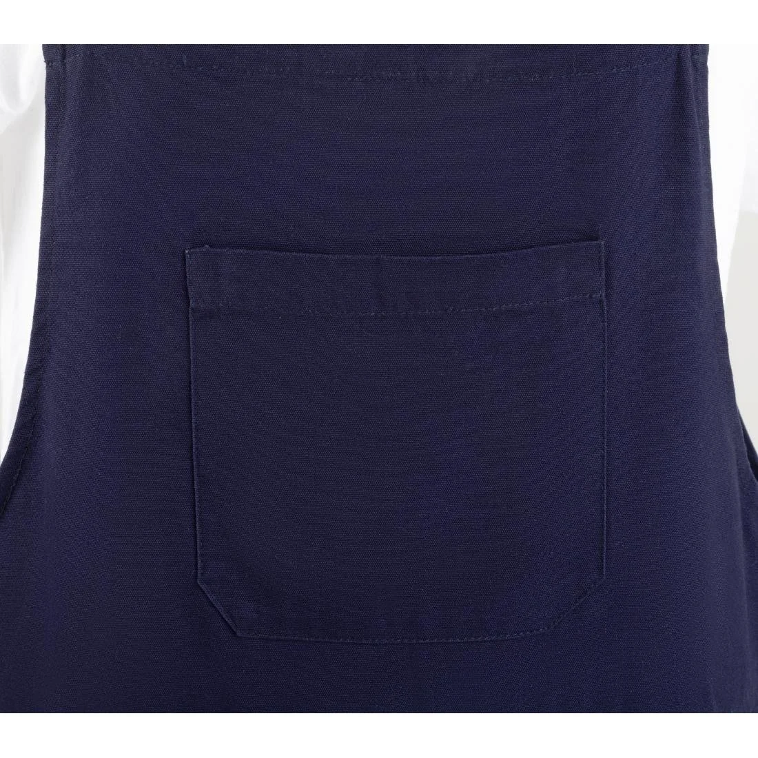 Southside Cotton Canvas Bib & Brace Dungarees Navy Blue - Image 10