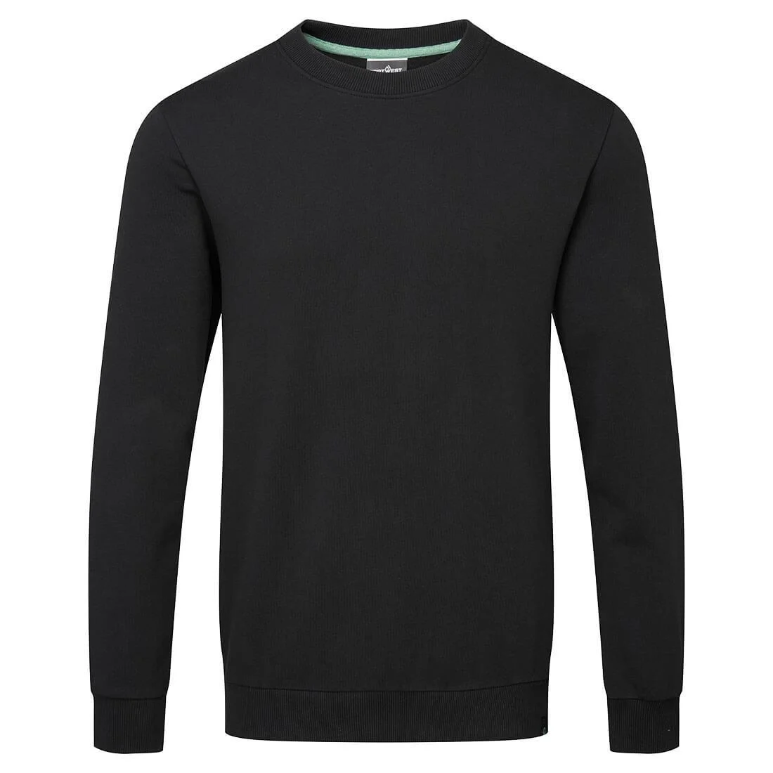 Portwest Black Organic Cotton Recyclable Sweatshirt