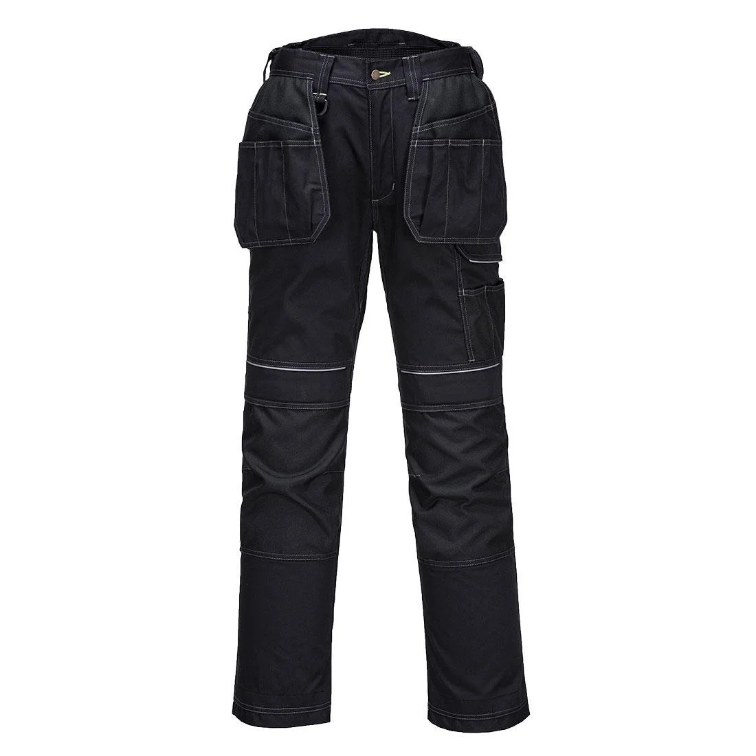 Portwest Black Holster Work Trousers
