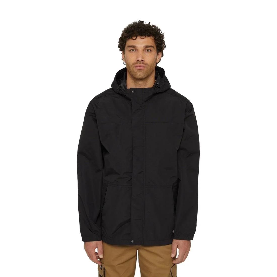 Dickies Waterproof Rain Jacket Black - Image 2