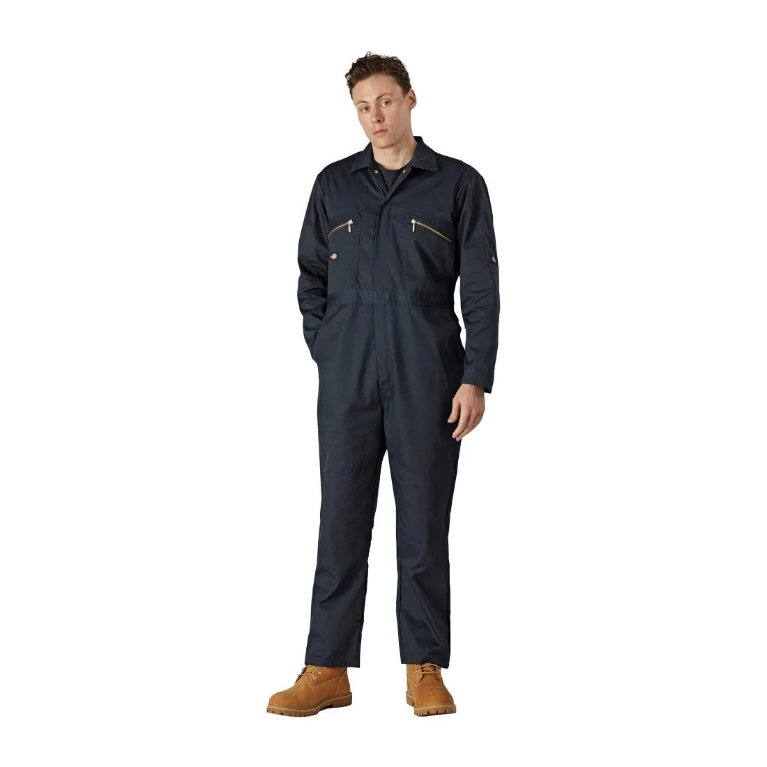 Dickies Men's Redhawk Coverall Navy - Image 2