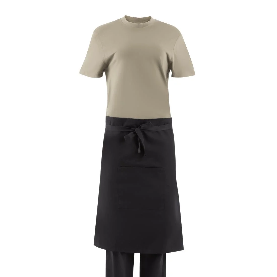 Southside Cotton Canvas Bistro Apron Black - Image 5