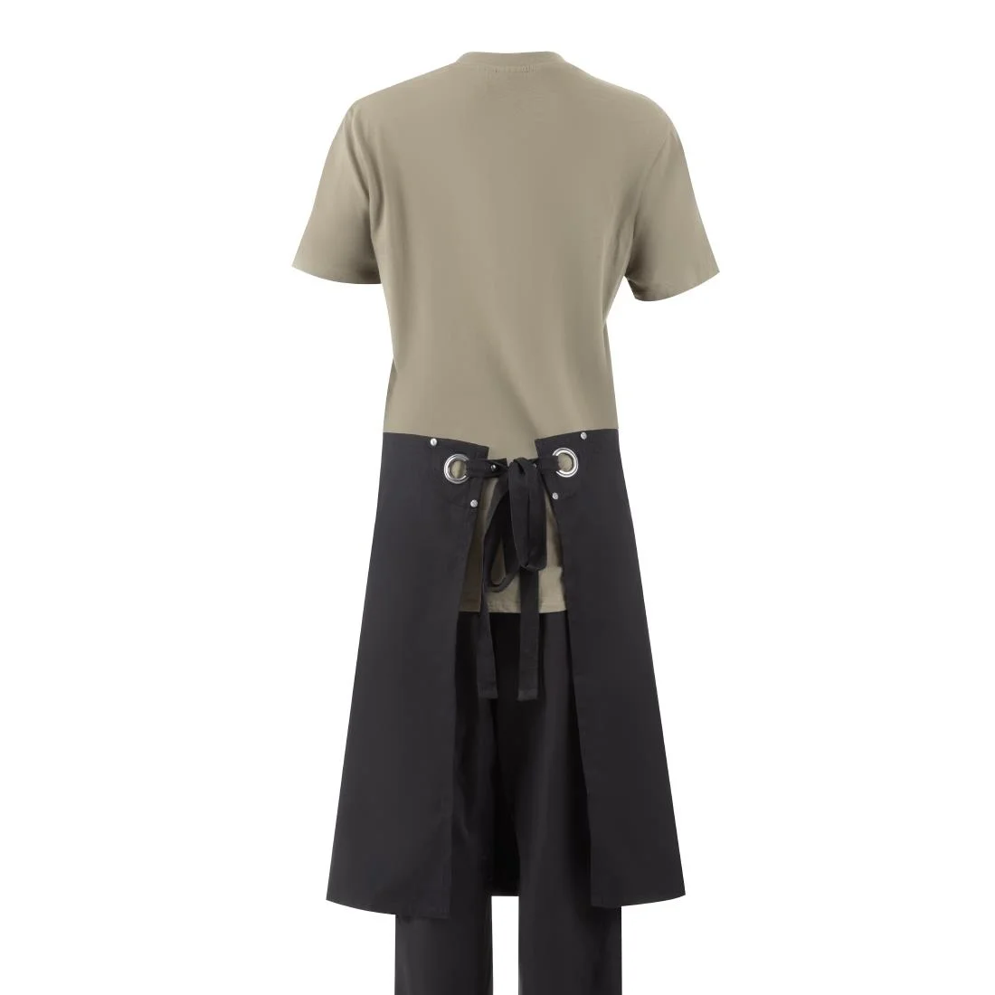 Southside Cotton Canvas Bistro Apron Black - Image 7