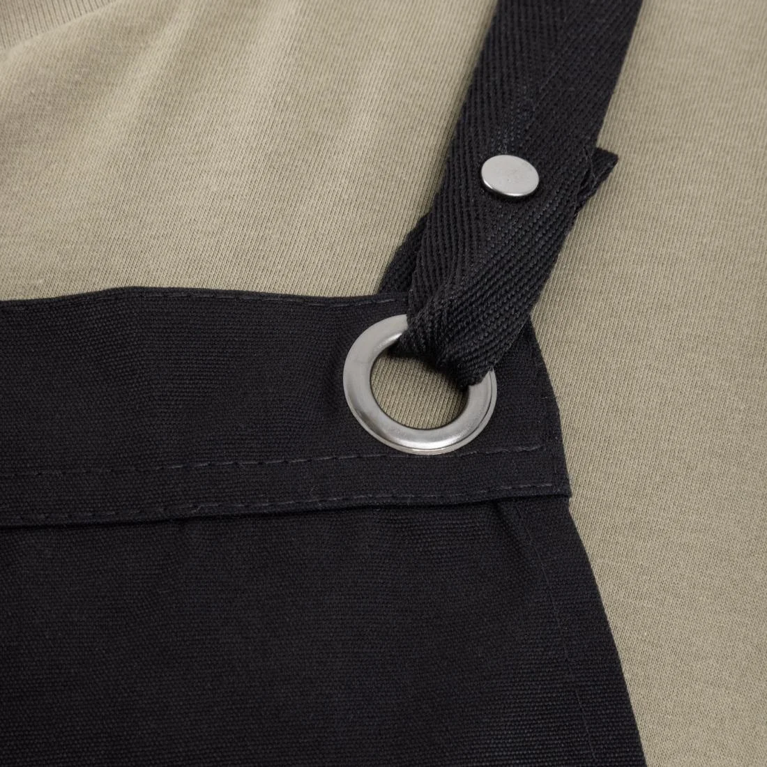 Southside Cotton Canvas Bib Apron Black - Image 9