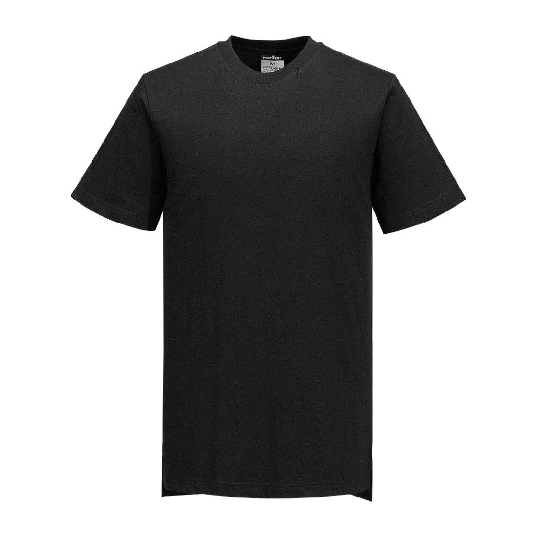 Portwest Black Chef Cotton Mesh Air T-Shirt - Image 1