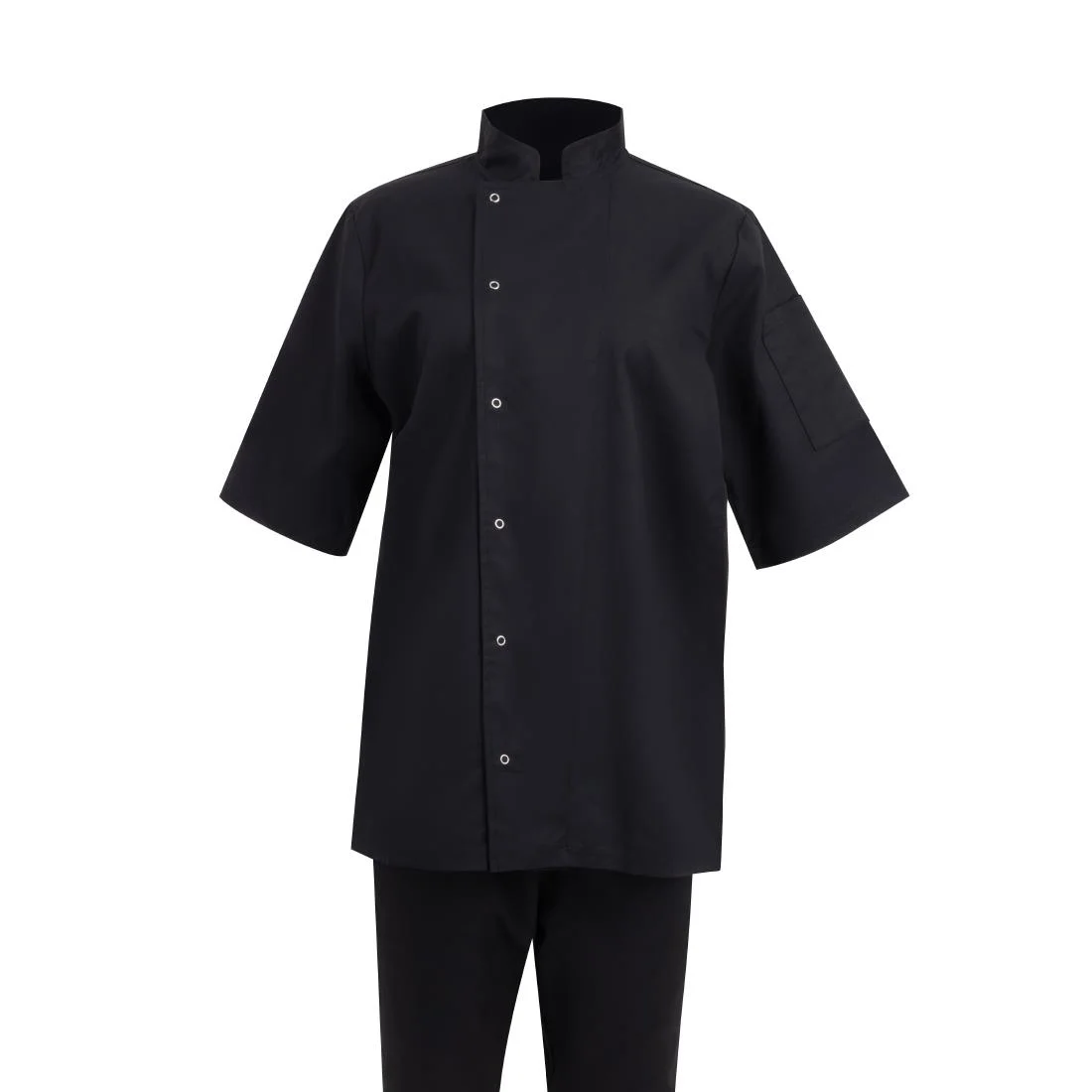 Southside Oakland Chefs Jacket Black - Image 1