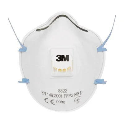 3M Valved Dust & Mist Mask 8822 FFP2S (10 Pack)
