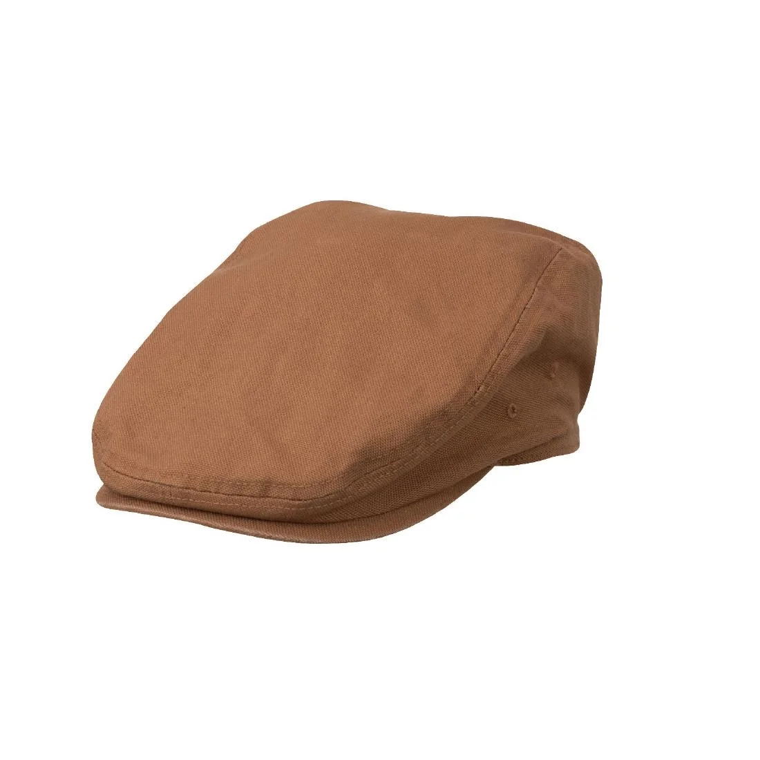 Chef Works Urban Rockford Pigment Dye Canvas Flat Cap Nutmeg - Image 3