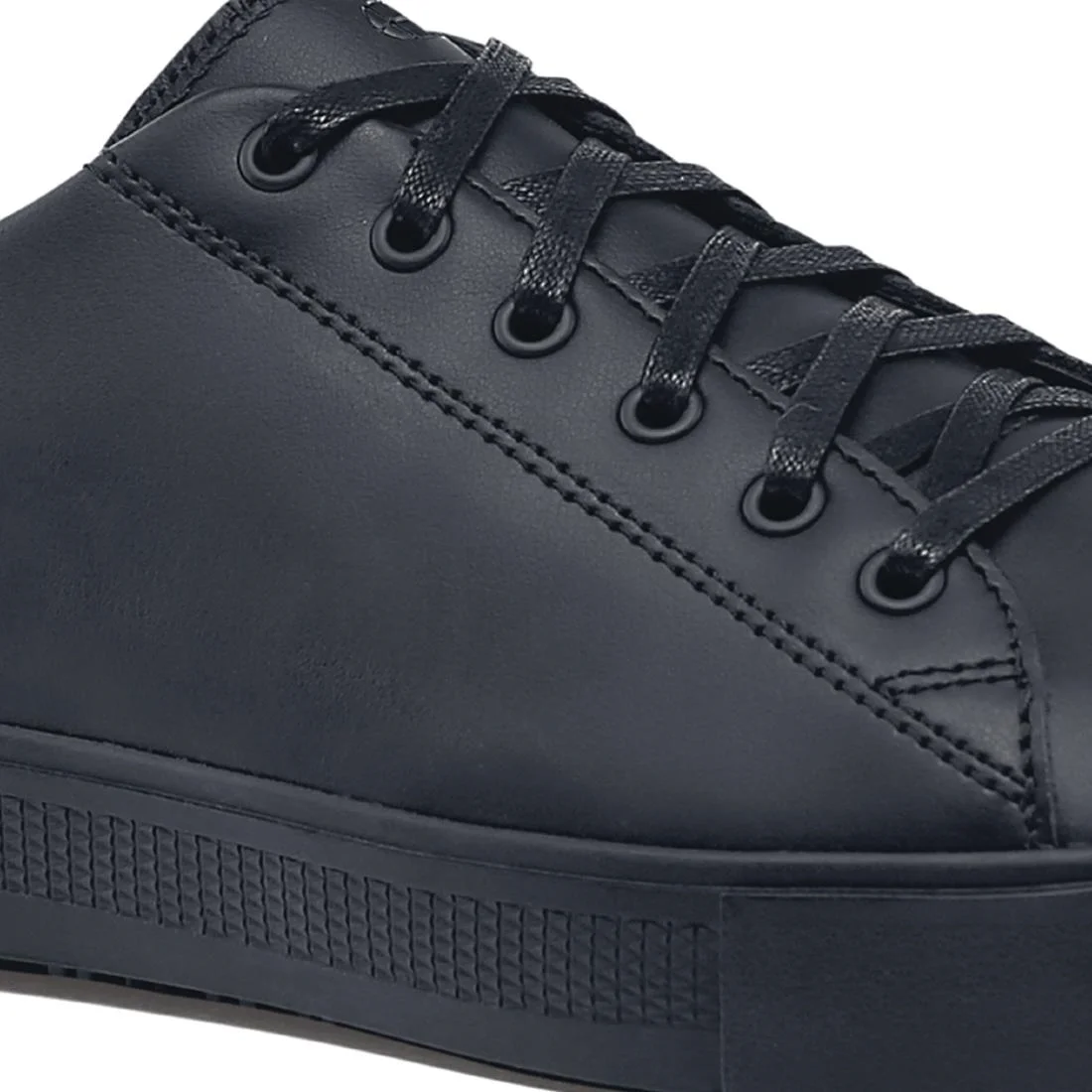 Shoes for Crews Mens Old School Trainer Black - Image 2