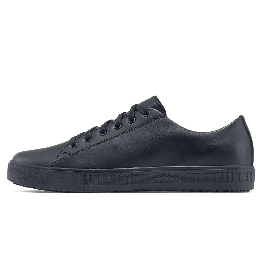 Shoes for Crews Mens Old School Trainer Black - Image 4