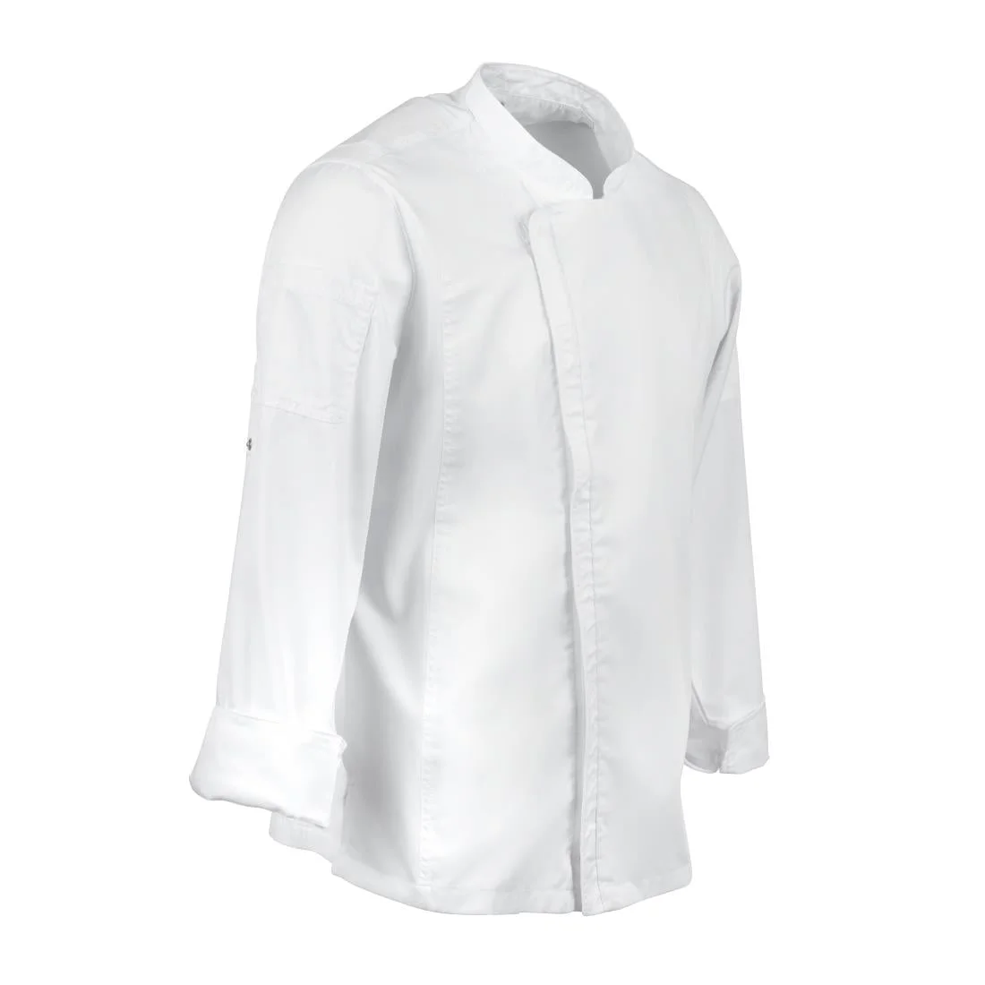 Chef Works Unisex Hartford Chef Jacket White - Image 4