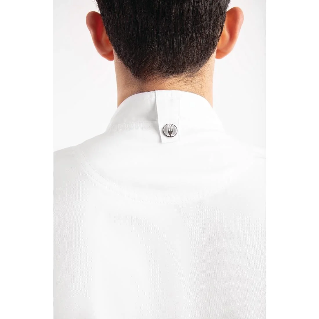 Chef Works Unisex Hartford Chef Jacket White - Image 4