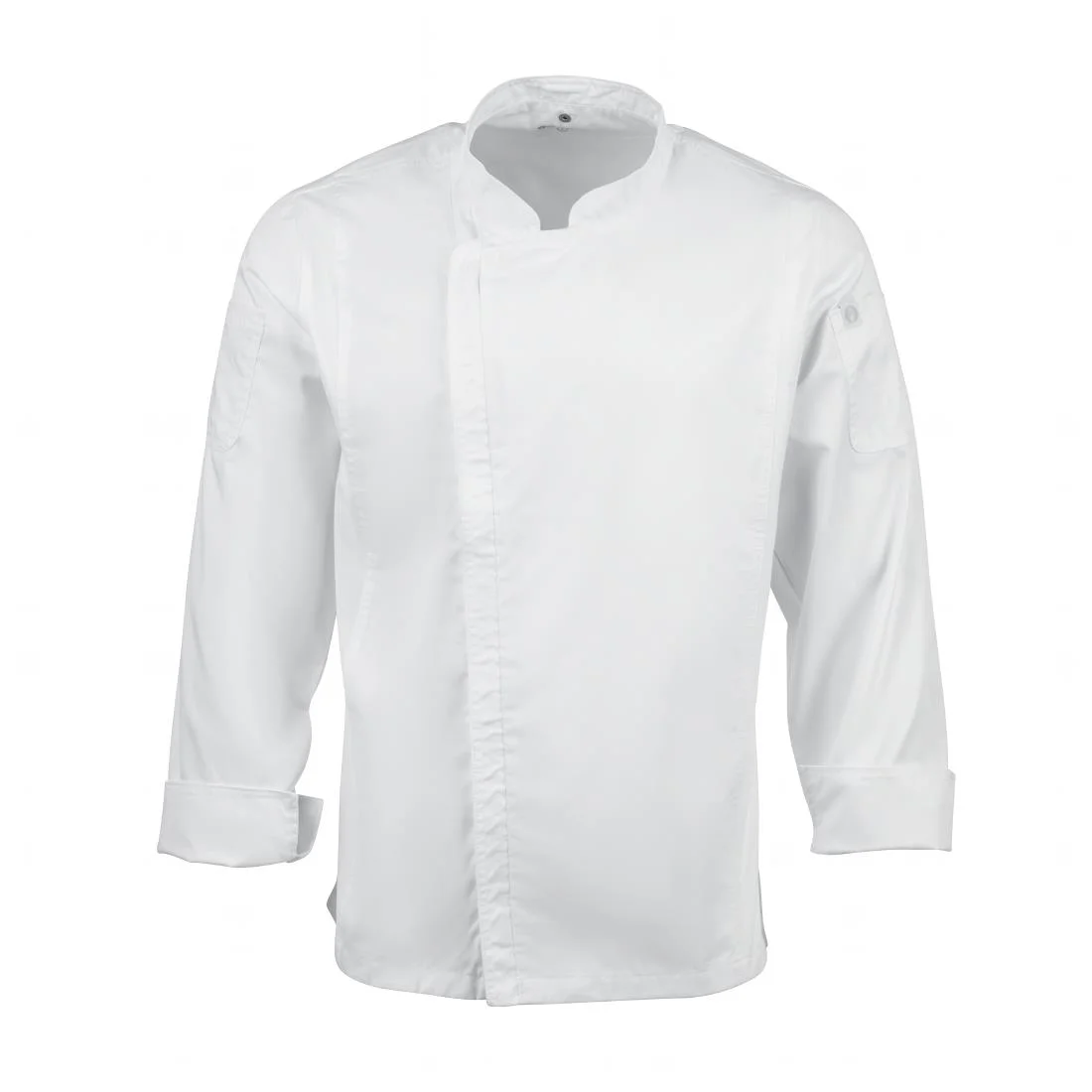 Chef Works Unisex Hartford Chef Jacket White - Image 8