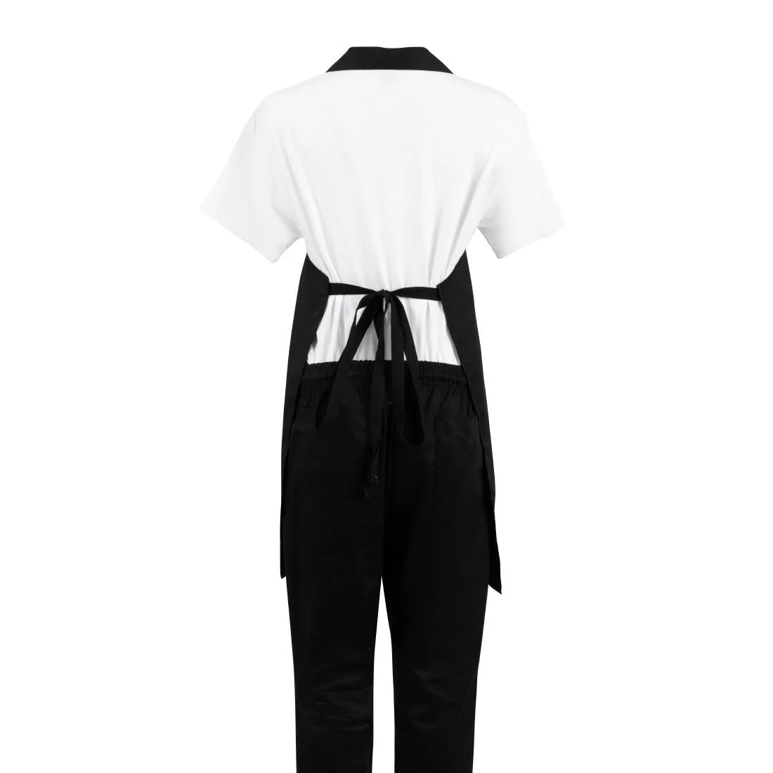 Nisbets Essentials Bib Aprons Polycotton Black (Pack of 2) - Image 10