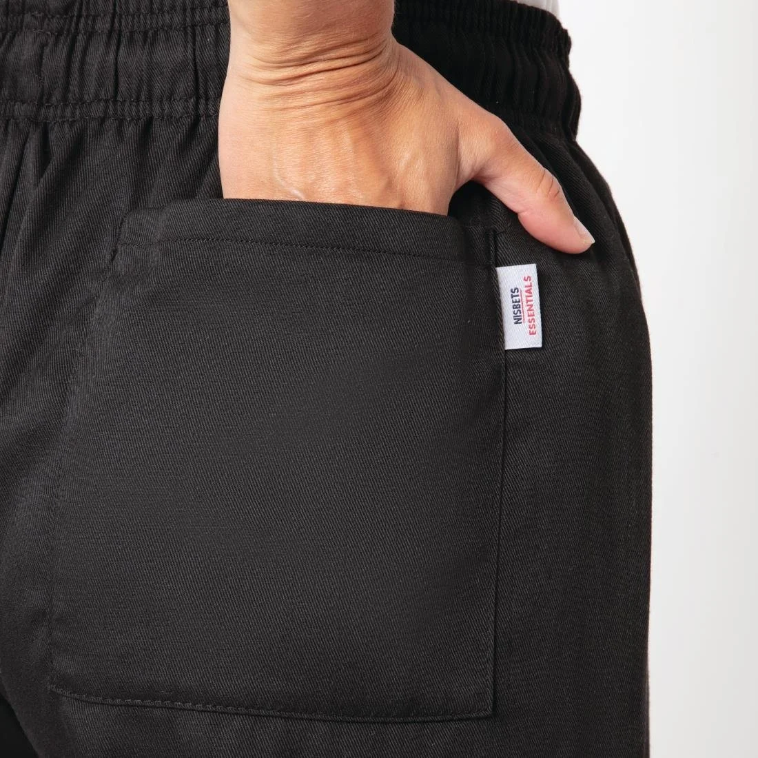 Nisbets Essentials Chef Trousers Black - Image 2