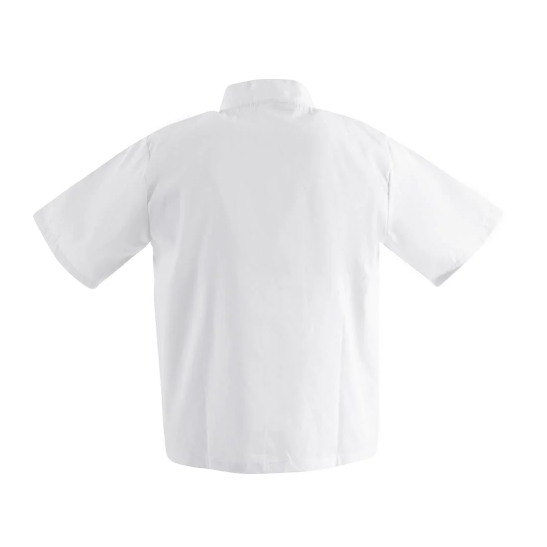Nisbets Essentials Short Sleeve Chefs Jacket White (Pack of 2) - Image 19