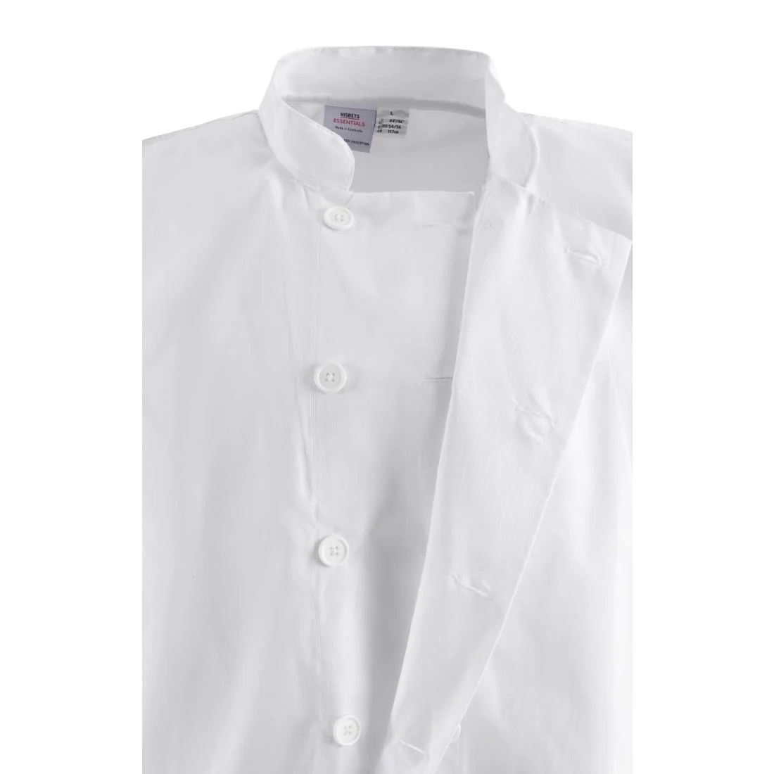 Nisbets Essentials Short Sleeve Chefs Jacket White (Pack of 2) - Image 23