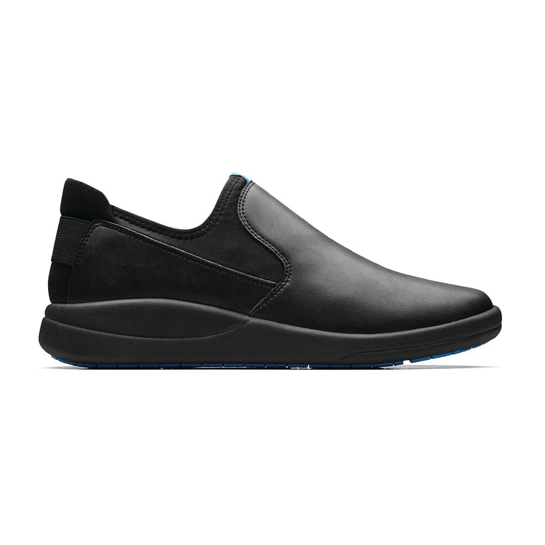 WearerTech Vitalise Slip on Shoe Black/Black with Modular Insole - Image 3