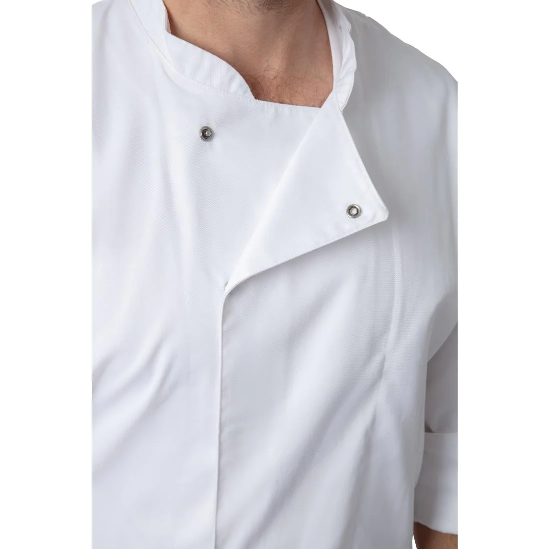 Whites Unisex Atlanta Chef Jacket White - Image 9