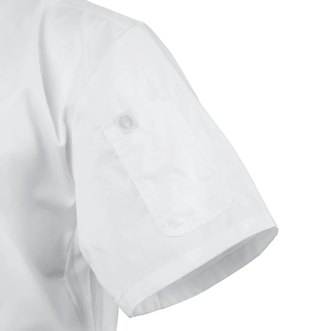 Chef Works Cannes Short Sleeve Chefs Jacket - Image 7