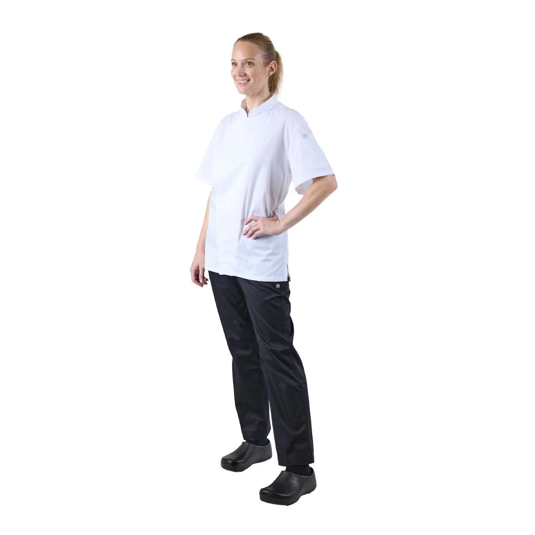 Chef Works Cannes Short Sleeve Chefs Jacket - Image 14