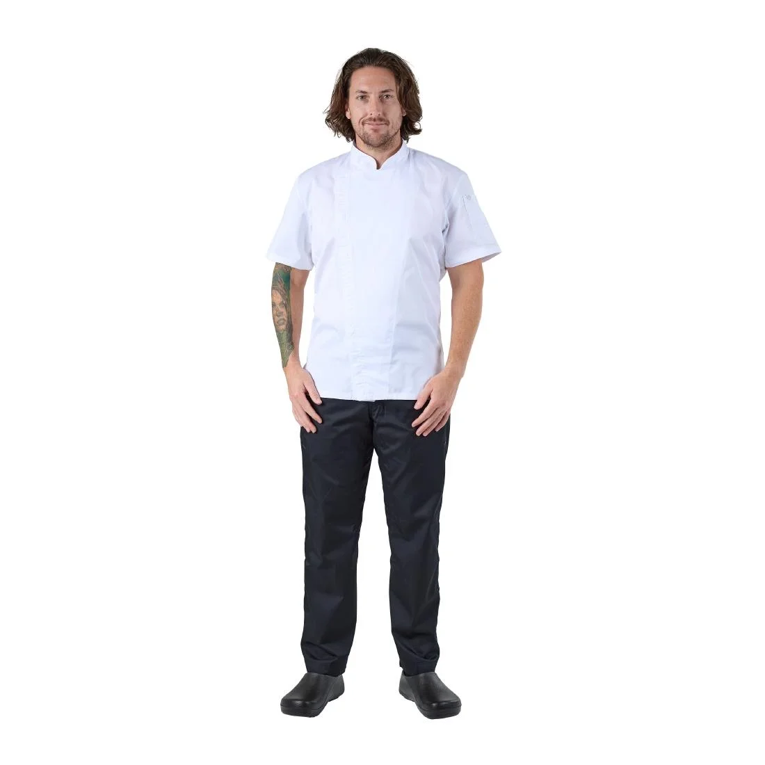 Chef Works Cannes Short Sleeve Chefs Jacket - Image 15