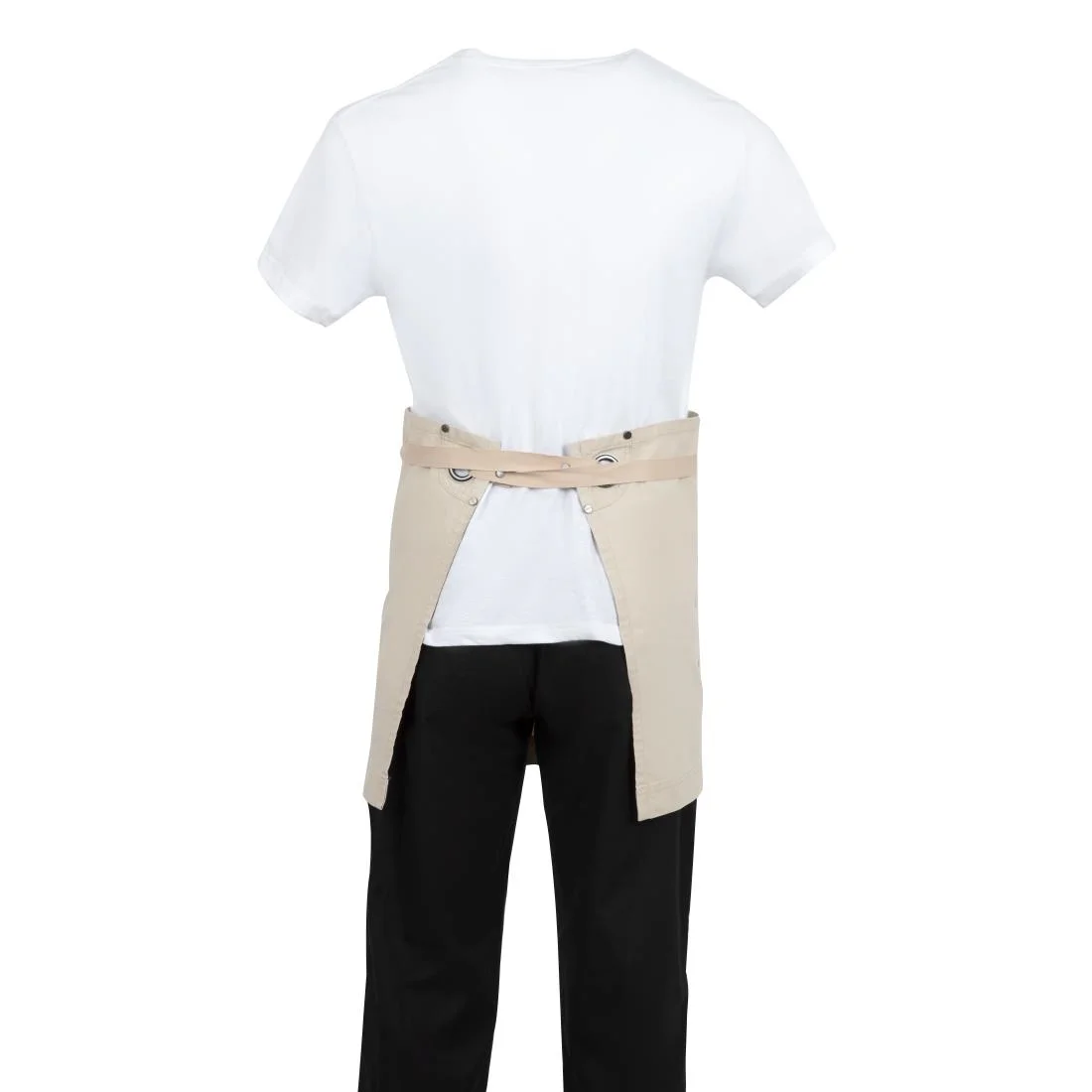 Southside Cotton Canvas Waist Apron Stone - Image 3