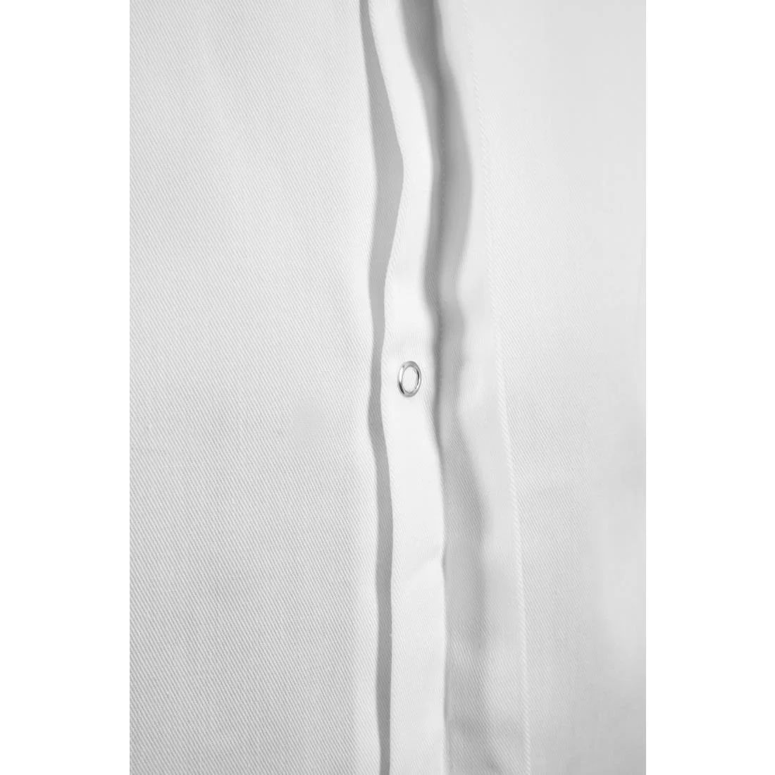 Southside Band Collar Unisex Chef Jacket White - Image 6