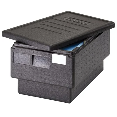 Cambro Deep Full-Size Top Loading GoBox Black - Image 3