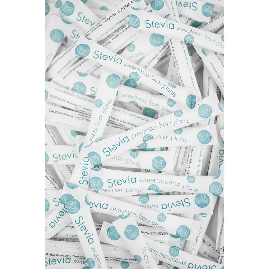 Vegware Stevia Natural Sweetener Sticks (1000 Pack) - Image 2