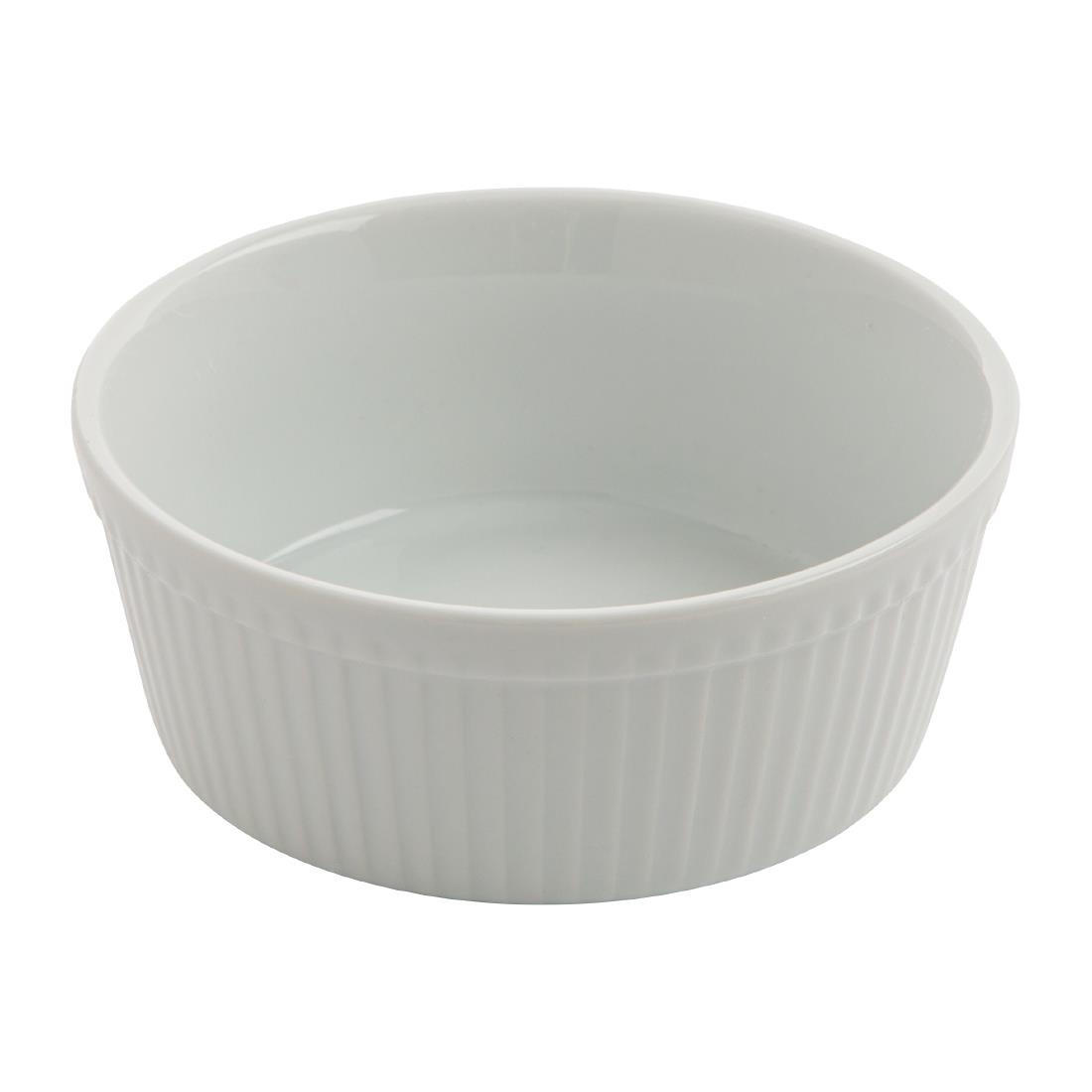 Olympia Whiteware Round Pie Dishes 134mm